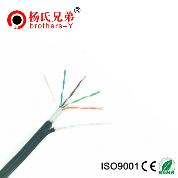 lan cable with messenger cat5e outdoor cable