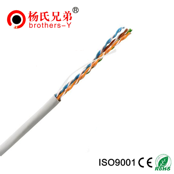 0.45-0.51mm solid copper,cca 24awg best price utp cat 5e lan cable