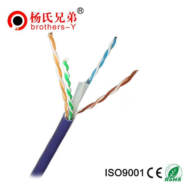 Rj45 Rj11 gigabit cat6 lan ethernet cable 24awg